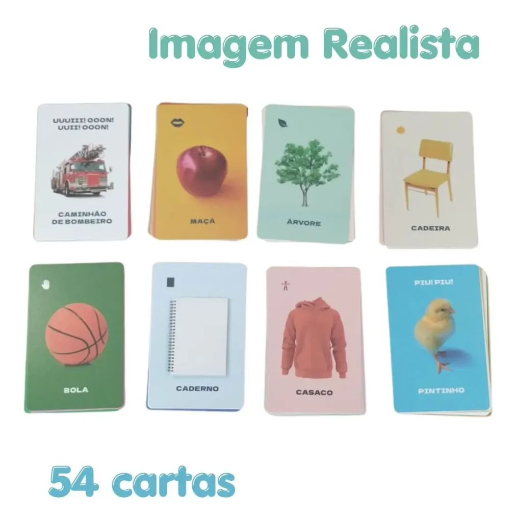 Cartões de nomeação por imagens
