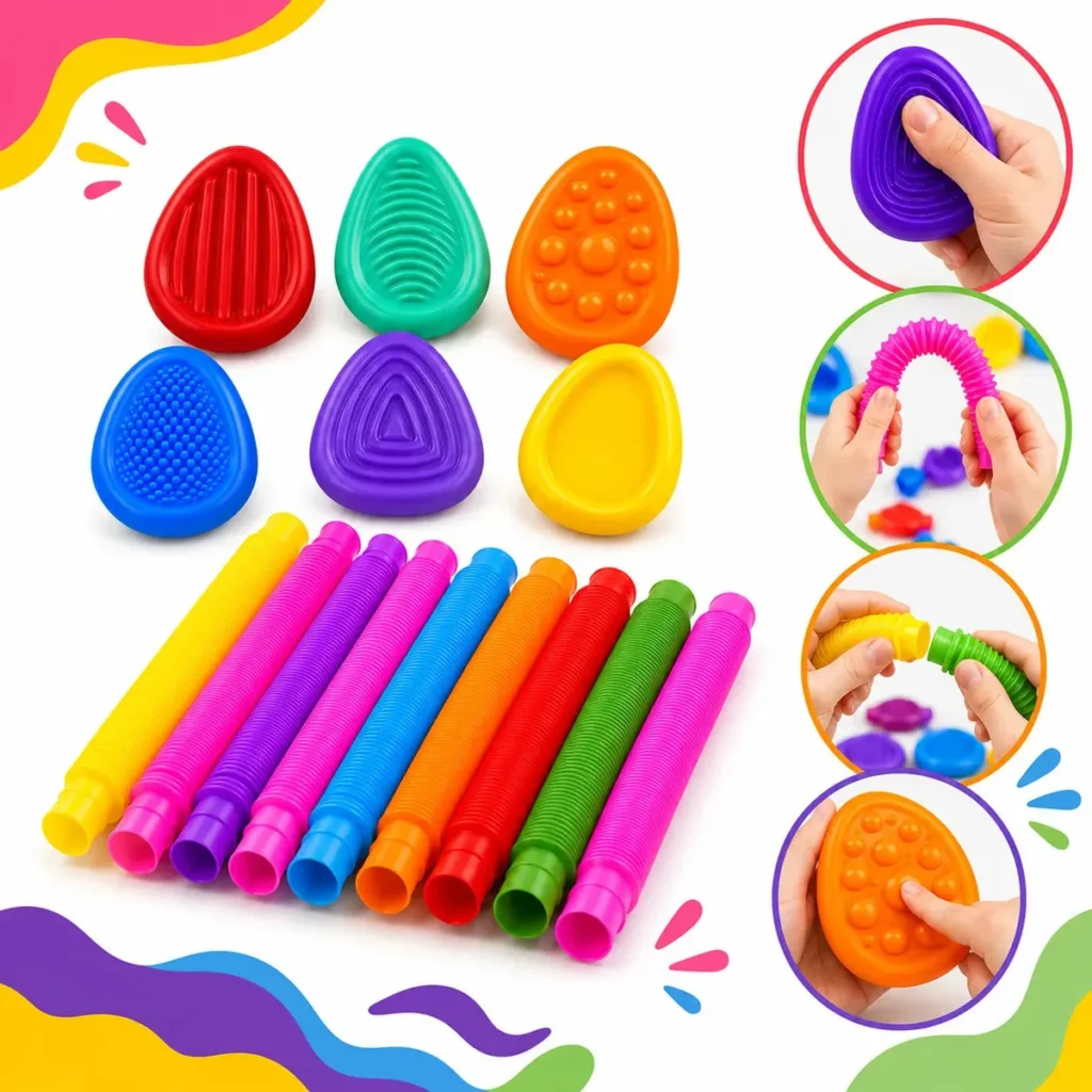 Brinquedos fidget de manipulação