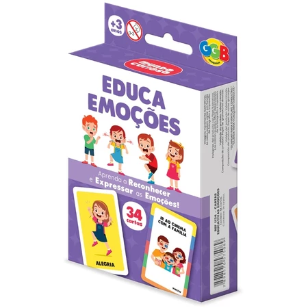 Baralho de emoções ilustrado